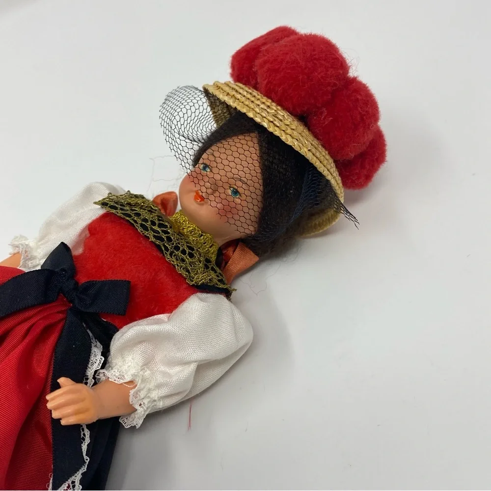 Vintage West Germany Moll's Trachten-Puppen Celluloid Doll 1950's Gutachtal‎
